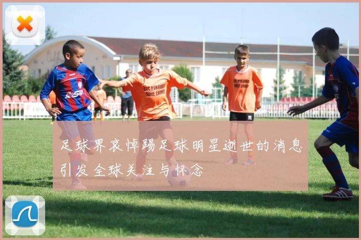 足球界哀悼踢足球明星逝世的消息引发全球关注与怀念