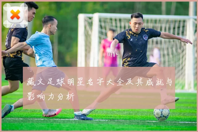 藏文足球明星名字大全及其成就与影响力分析